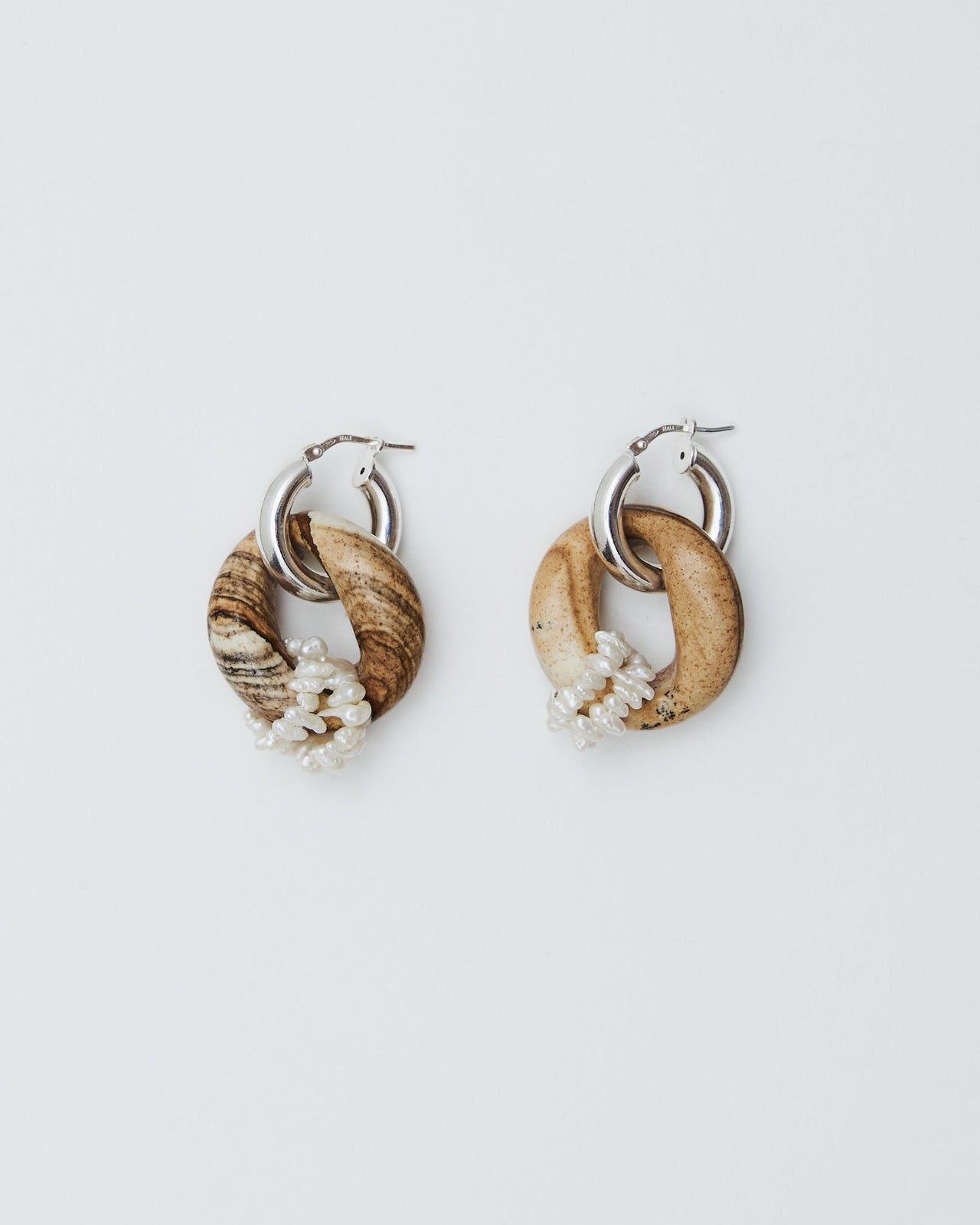 Bad Orb Earrings, SAND JASPER