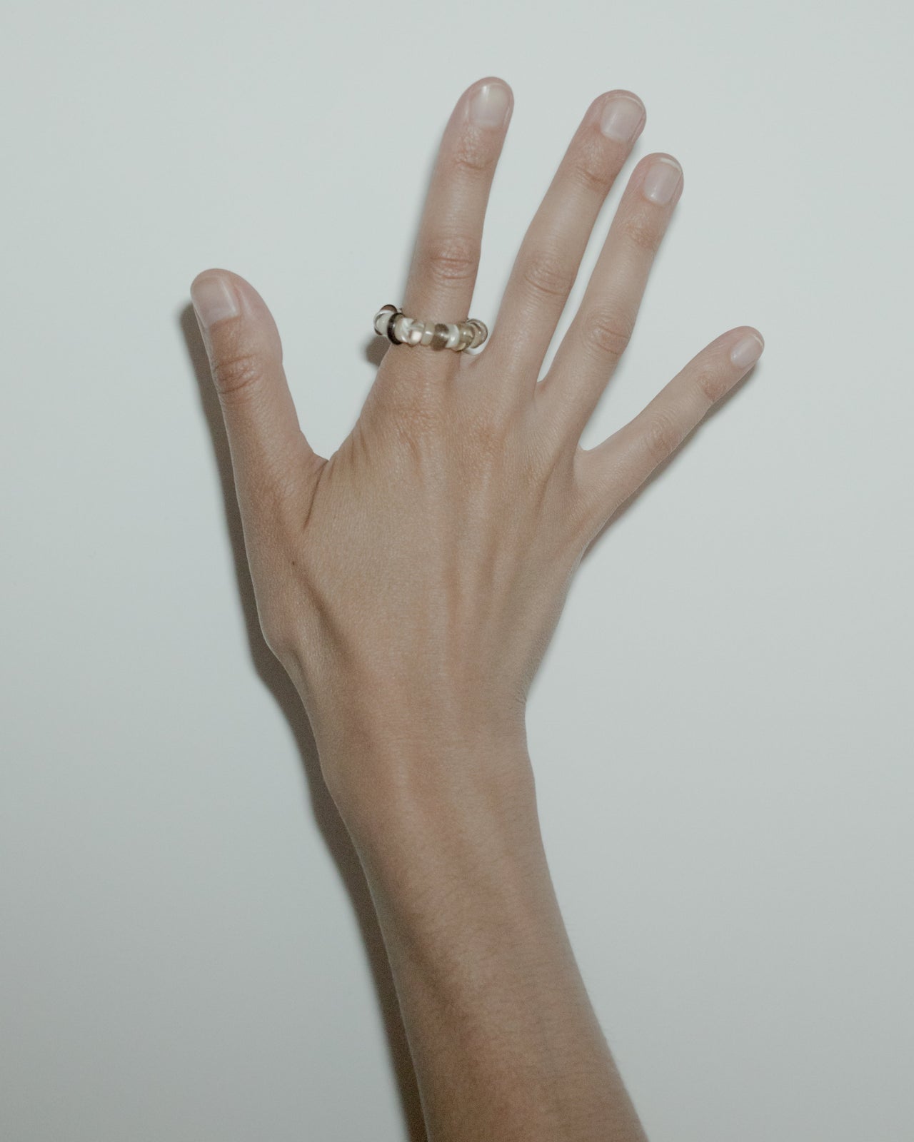 Lento Ring, SMOKY QUARTZ