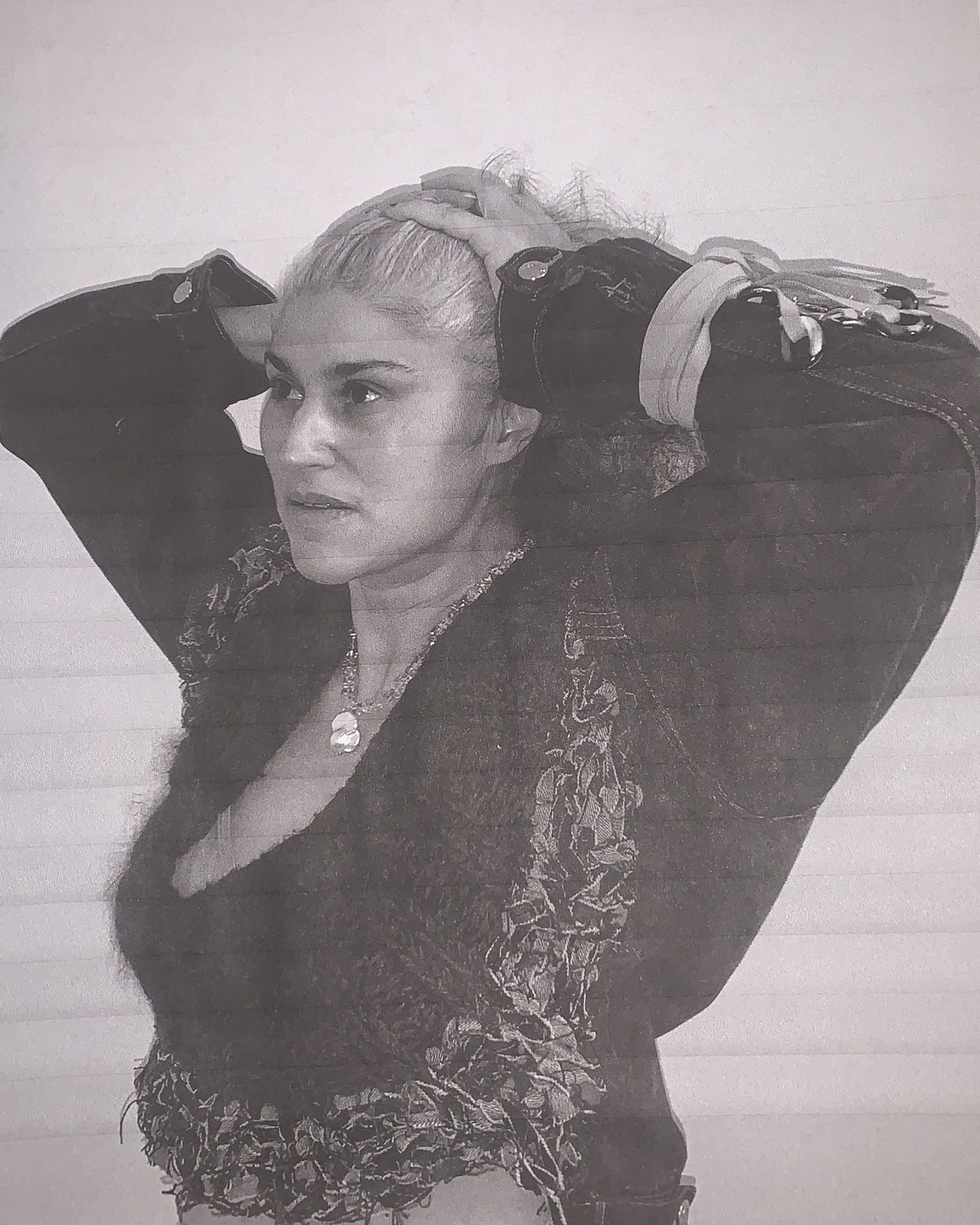 Funky Blue Banana Clip