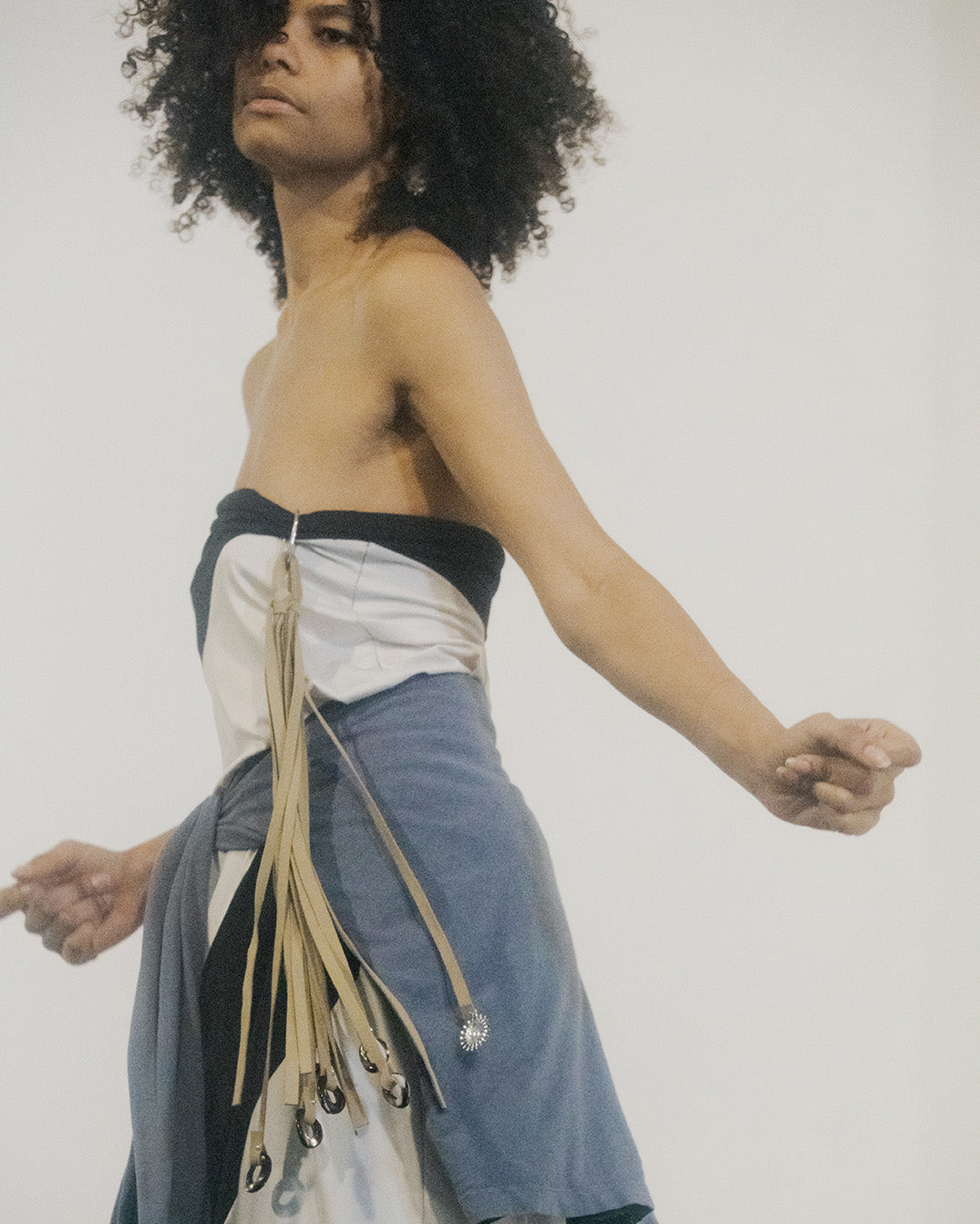 Funky Blue Banana Clip