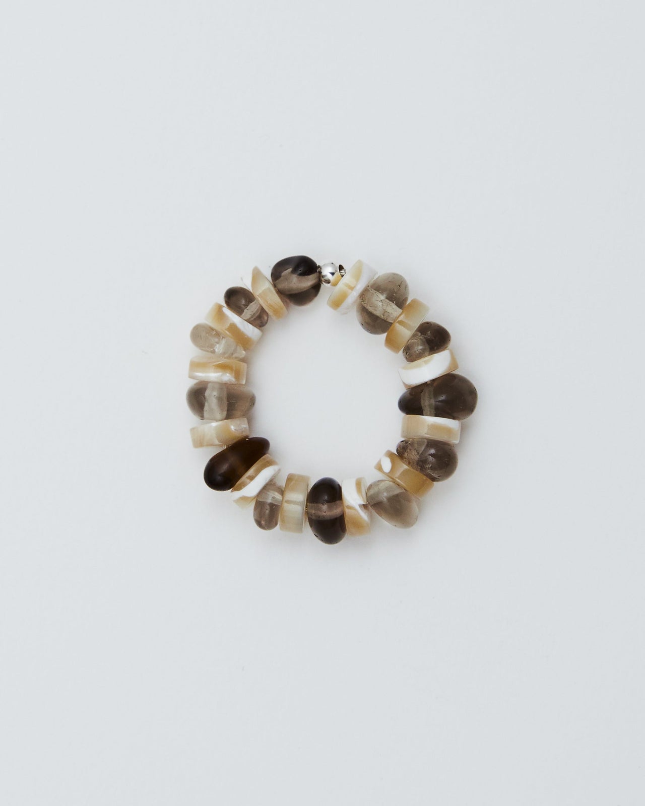 Lento Ring, SMOKY QUARTZ