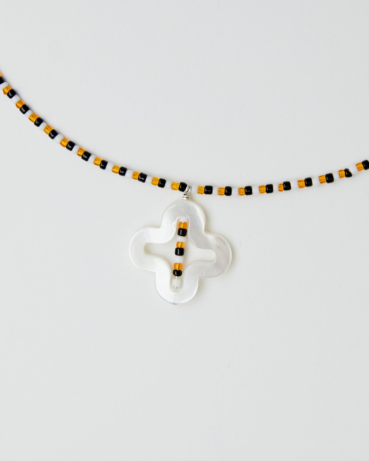 Suma Necklace, MOP CROSS