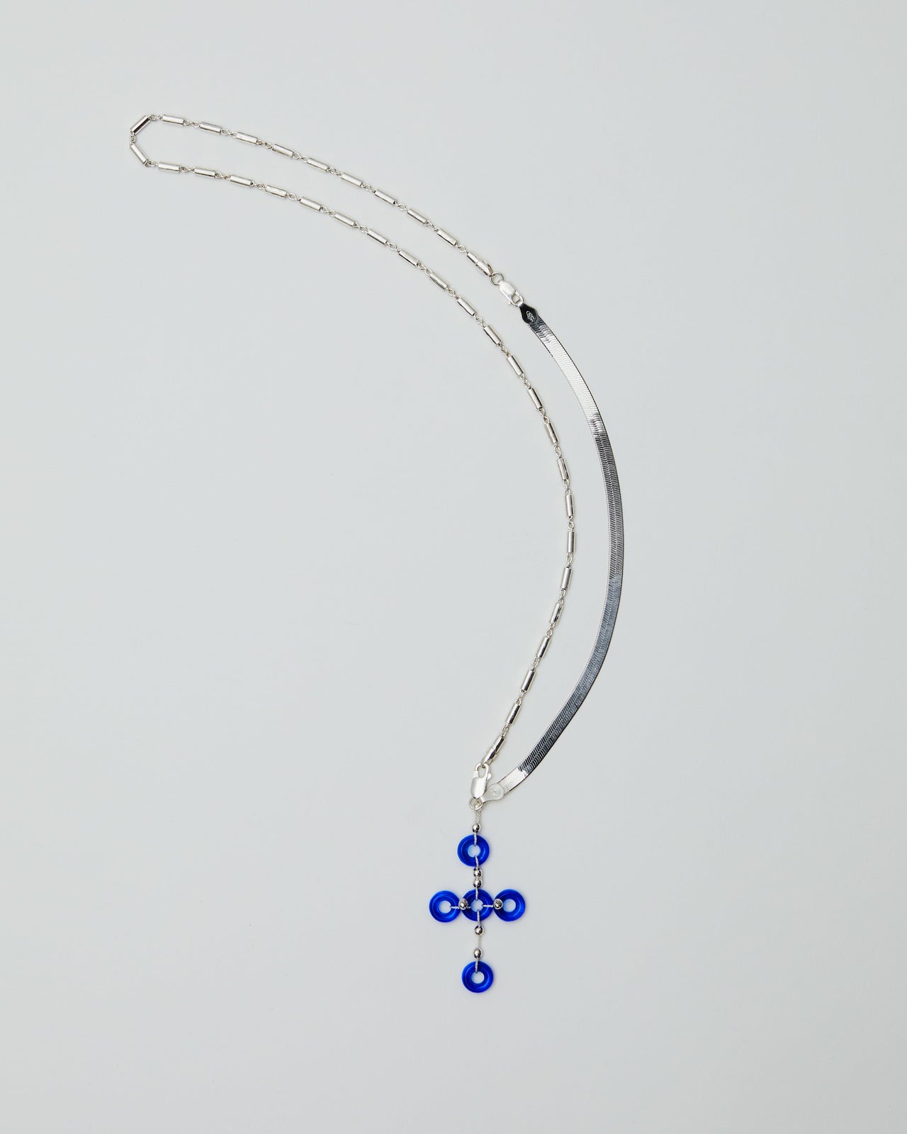 Rino Necklace, BLUE CROSS