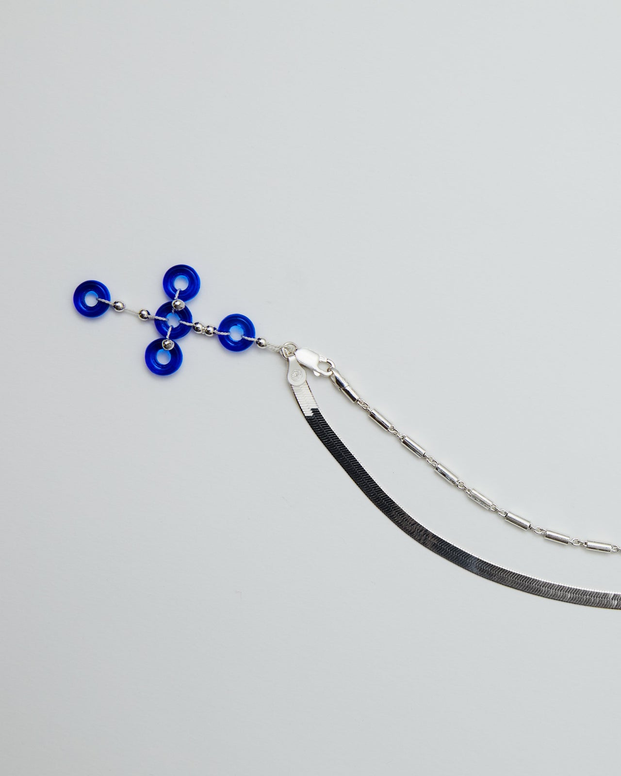 Rino Necklace, BLUE CROSS