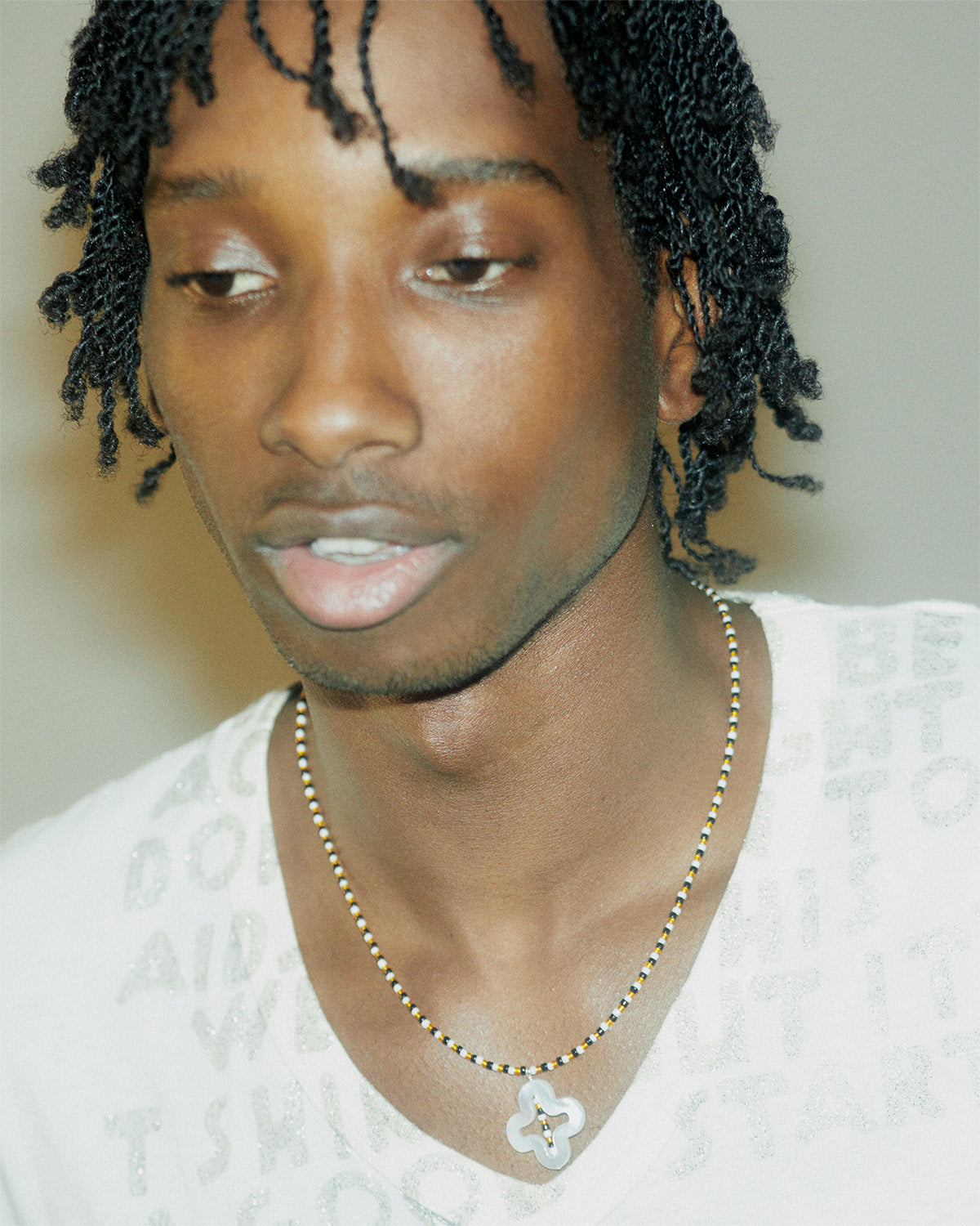 Suma Necklace, MOP CROSS