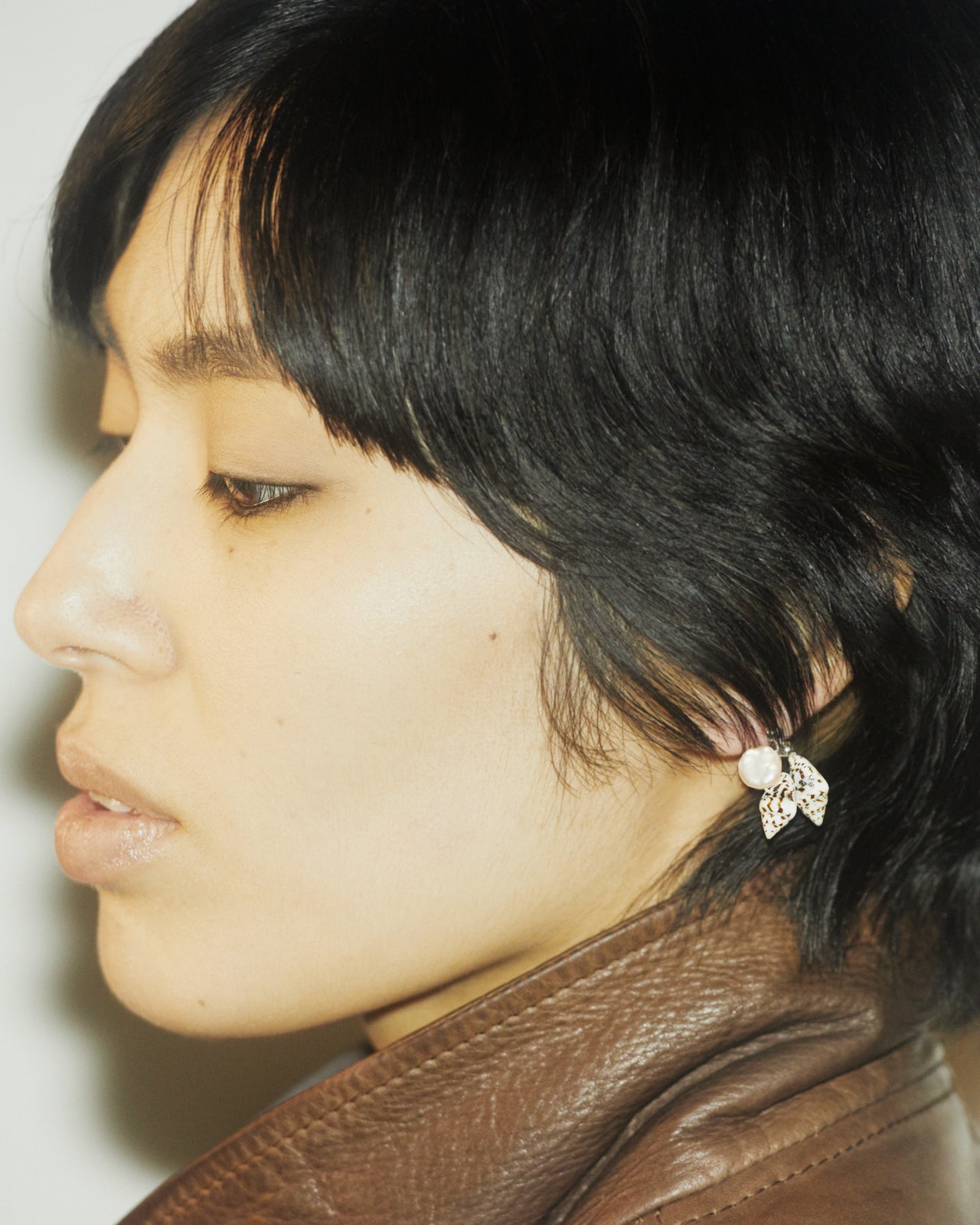 Bebecita Earring, DOUBLE SHELL