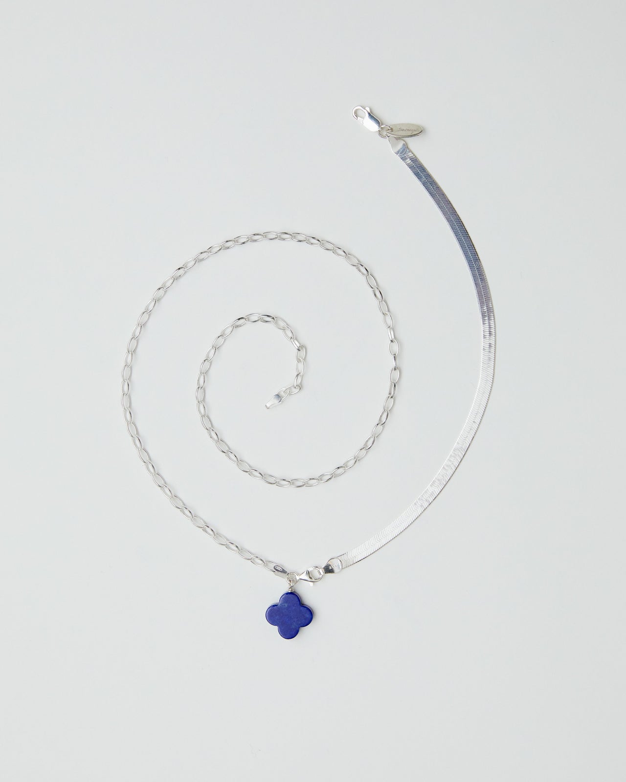 High on Hope Alta Necklace, LAPIS CROSS