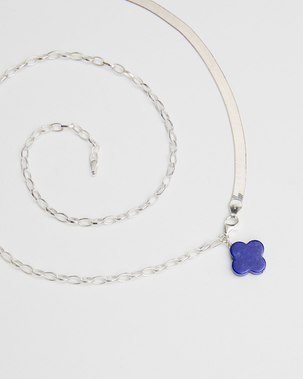High on Hope Alta Necklace, LAPIS CROSS
