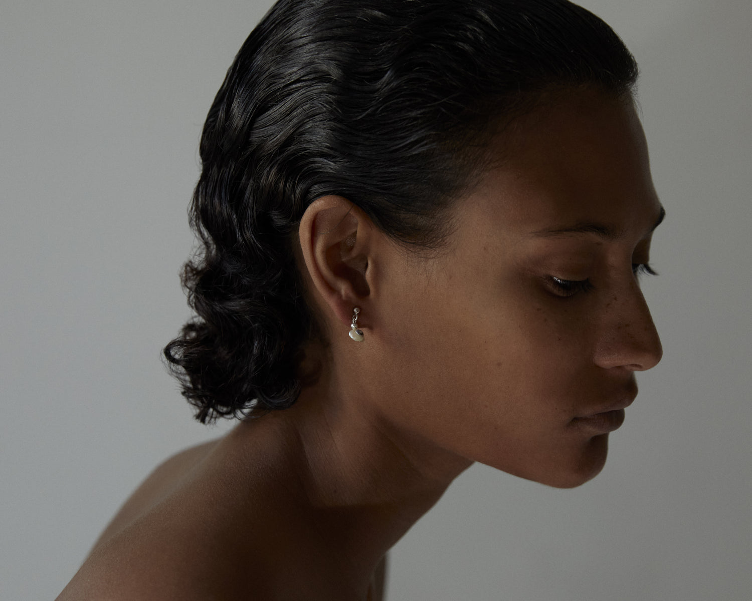 Bebecita Earring, BABY SHELL