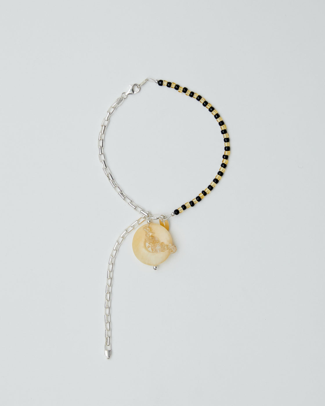 Basta Anklet/Necklace, YELLOW QUARTZ
